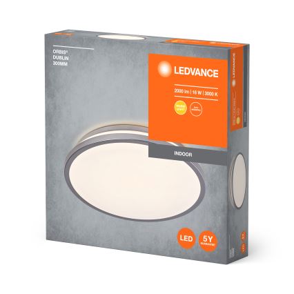 Ledvance - LED Плафониера ORBIS DUBLIN LED/16W/230V Ø 29,5 см