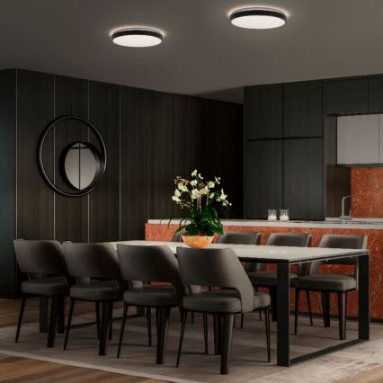 Ledvance - LED Плафониера ORBIS LONDON LED/16W/230V черен
