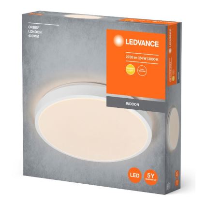 Ledvance - LED Плафониера ORBIS LONDON LED/24W/230V бял