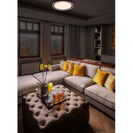 Ledvance - LED Плафониера ORBIS PEDERSON LED/24W/230V Ø 45 см черен