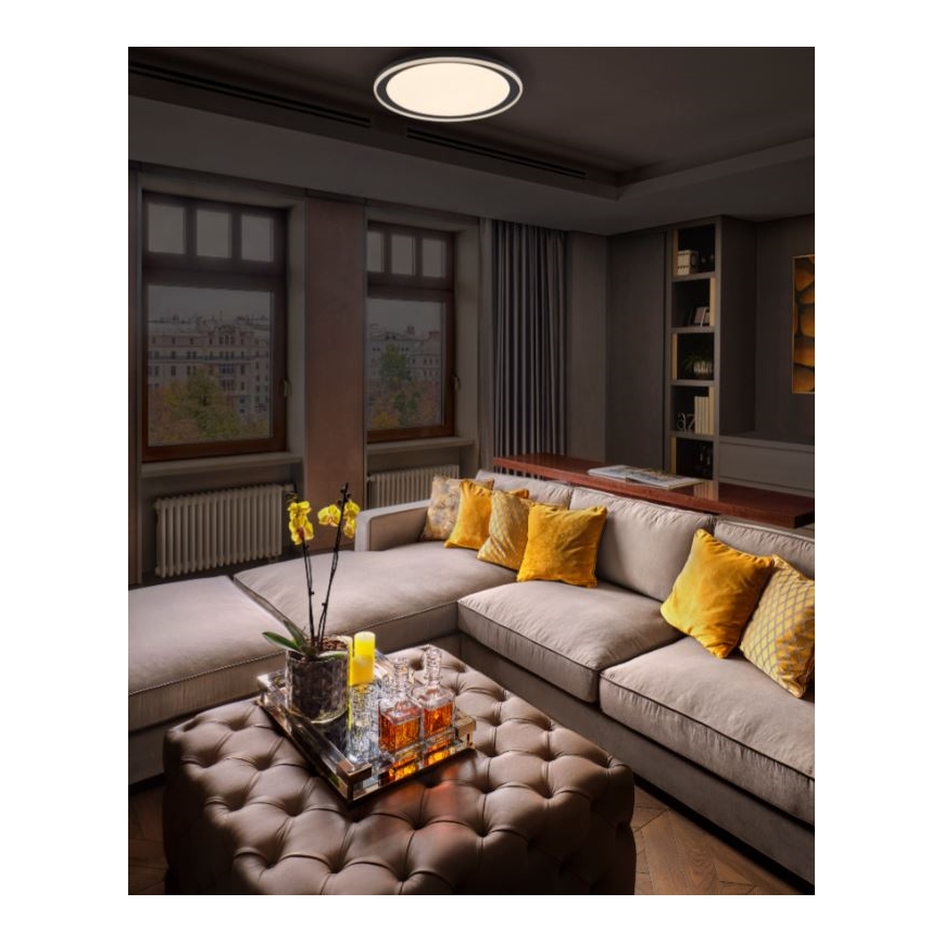 Ledvance - LED Плафониера ORBIS PEDERSON LED/36W/230V Ø 55 cm черен