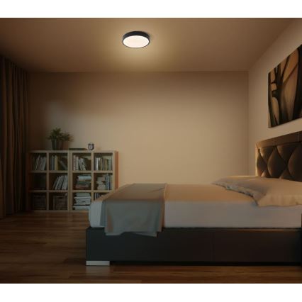 Ledvance - LED Плафониера ORBIS SLIM LED/20W/230V черен