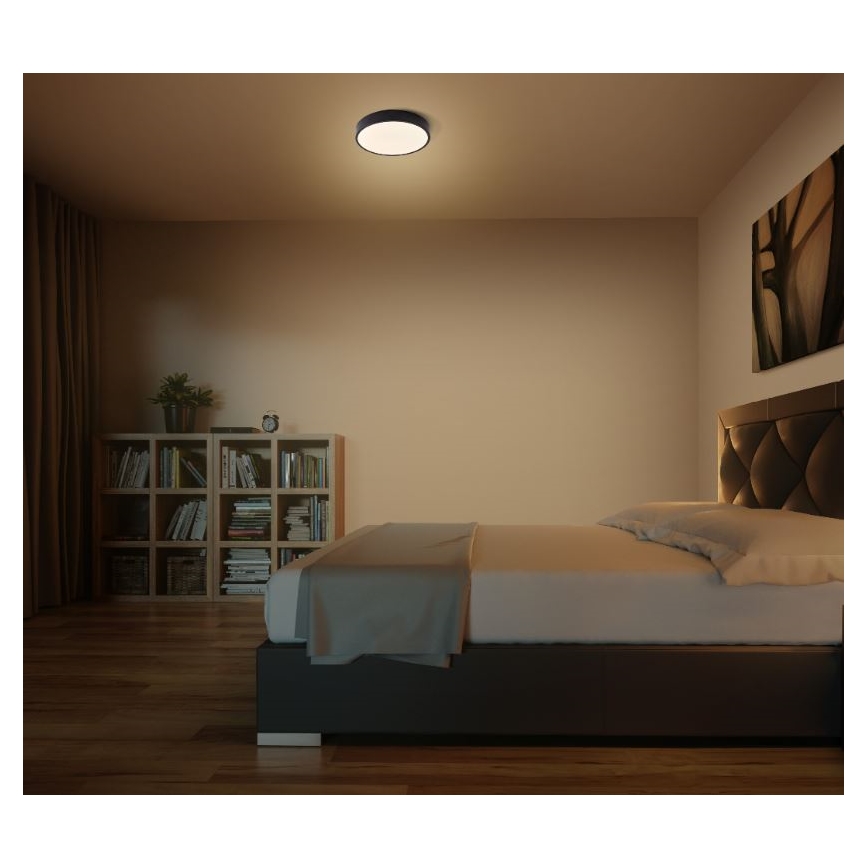 Ledvance - LED Плафониера ORBIS SLIM LED/20W/230V черен
