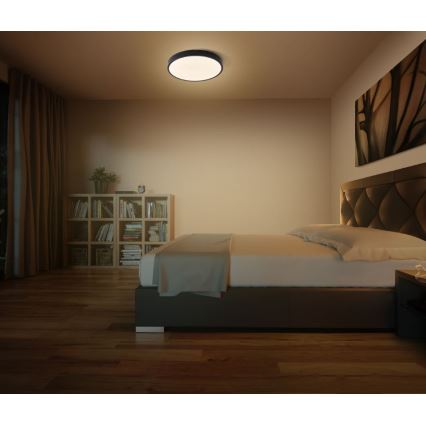Ledvance - LED Плафониера ORBIS SLIM LED/36W/230V черен