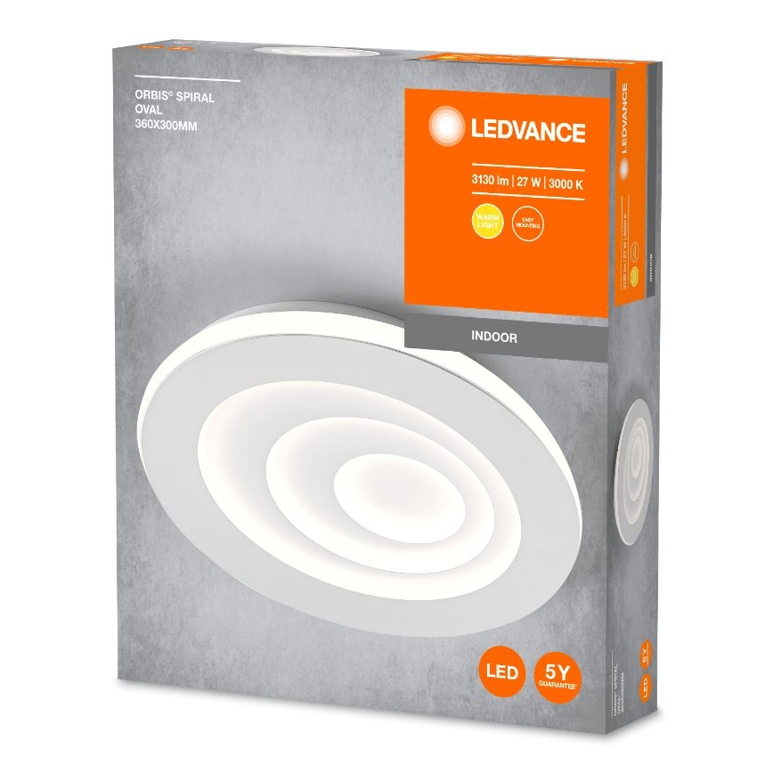 Ledvance - LED Плафониера ORBIS SPIRAL LED/27W/230V