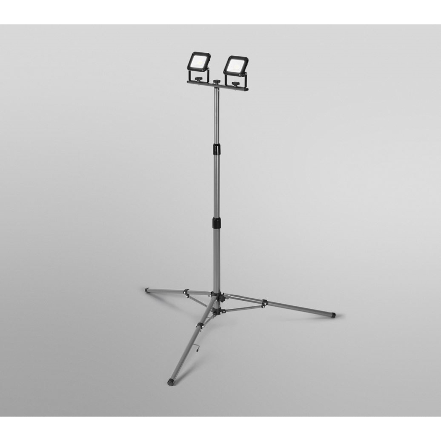 Ledvance - Екстериорен LED прожектор с държач WORKLIGHT TRIPOD 2xLED/10W/230V 6500K IP65