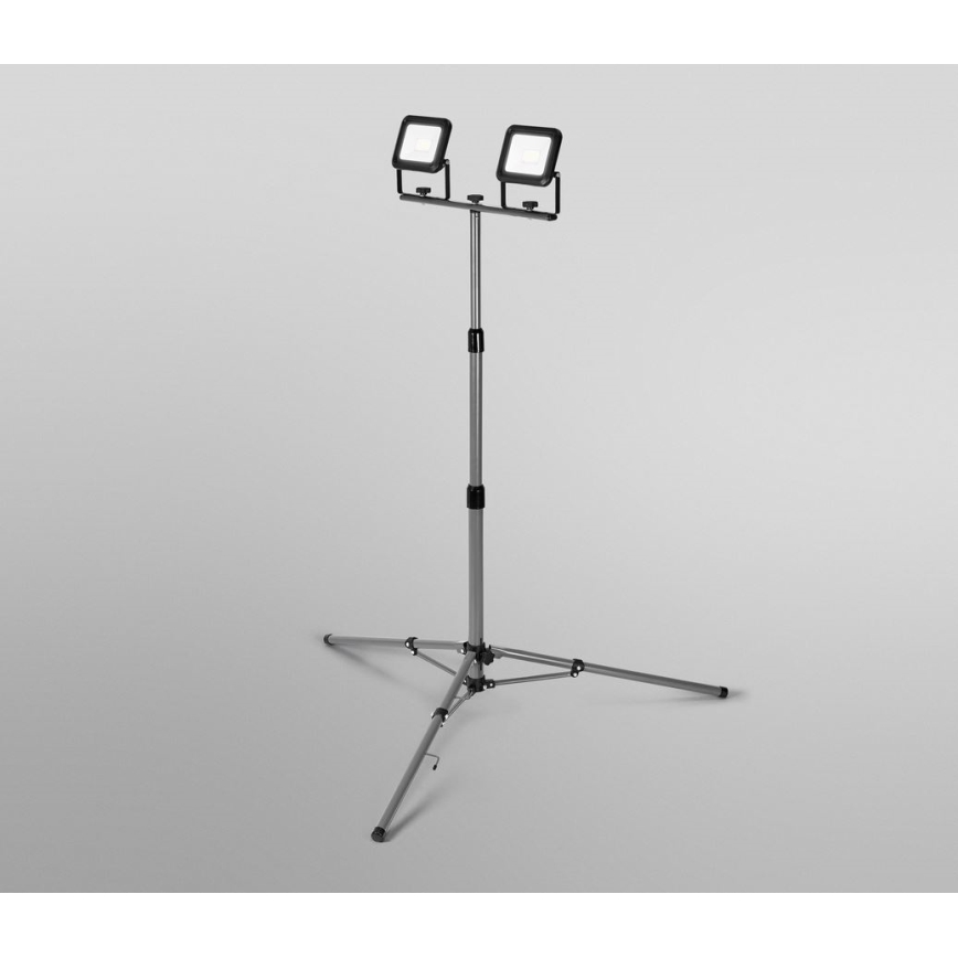 Ledvance - Екстериорен LED прожектор с държач WORKLIGHT TRIPOD 2xLED/20W/230V 6500K IP65
