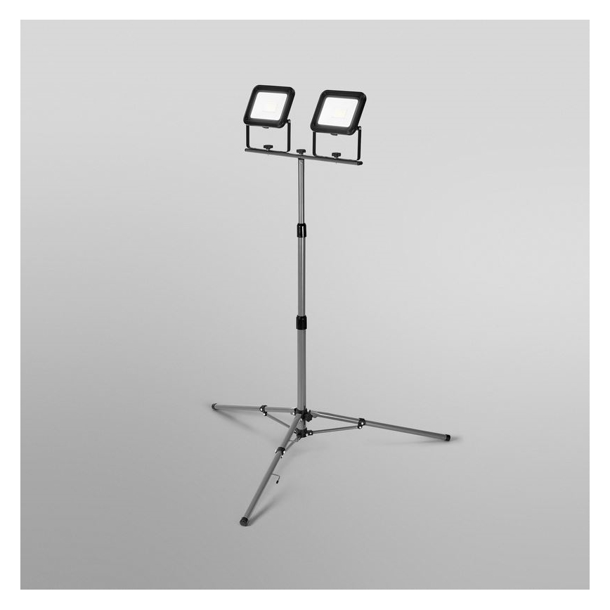Ledvance - Екстериорен LED прожектор с държач WORKLIGHT TRIPOD 2xLED/30W/230V 6500K IP65