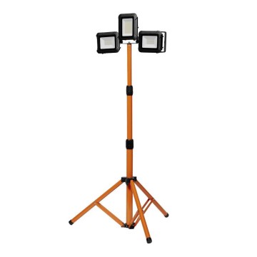 Ledvance - LED Прожектор със стойка TRIPOD 1xLED/30W/230V + 2xLED/5W IP65