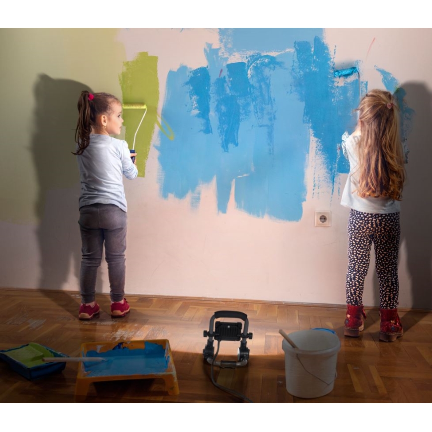 Ledvance - Екстериорен LED прожектор WORKLIGHT R-STAND LED/10W/230V 6500K IP65