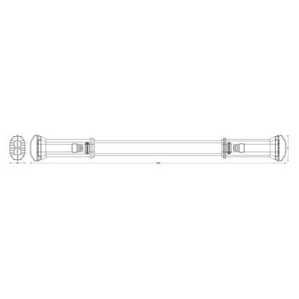 Ledvance - LED Работна лампа TUBE LED/10W/5V IP54