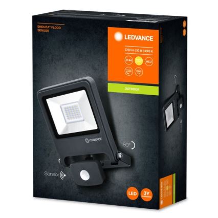 Ledvance - LED Рефлектор на сензор ENDURA LED/30W/230V IP44