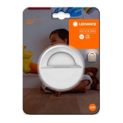 Ledvance - LED регулируема нощна лампа LUNETTA LED/0,7W/230V