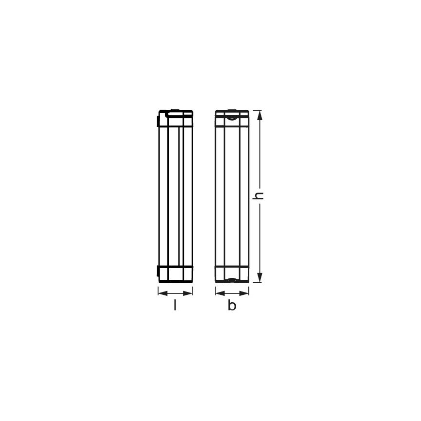 Ledvance - LED димируемо ориентировъчно осветително тяло LINEAR LED/6,9W/5V 2200 mAh IP54
