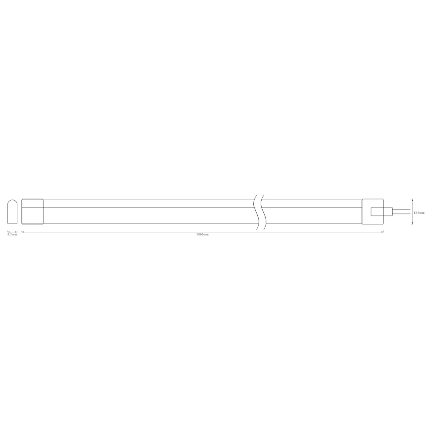 Ledvance - LED RGB Димируема екстериорна лента FLEX 5м LED/23W/230V IP44 + дистанционно