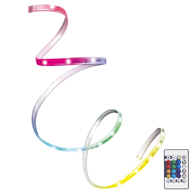 Ledvance - LED RGB Димируема лайсна за телевизор FLEX AUDIO 2 м LED/3,6W/5V + дистанционно управление