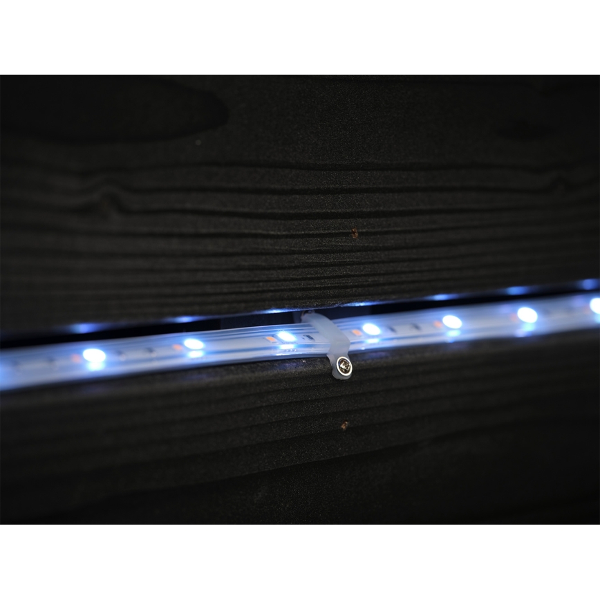 Ledvance - LED RGB димируема соларна лента FLEX MAGIC 3m LED/1,2W/3,7V 2000 mAh IP44 + дистанционно управление
