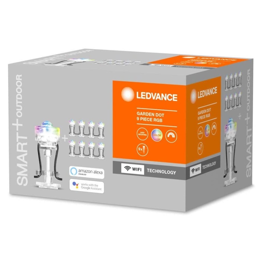 Ledvance - LED RGB Екстериорен к-кт за удължаване SMART+ 9xLED/2.5W/230V IP65 Wi-Fi