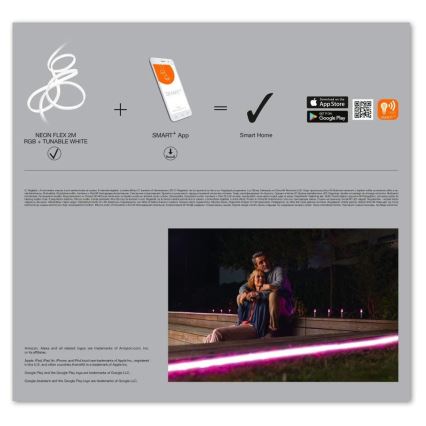Ledvance - LED RGB Екстериорна лента SMART+ FLEX 3м LED/15W/230V IP44 Wi-Fi