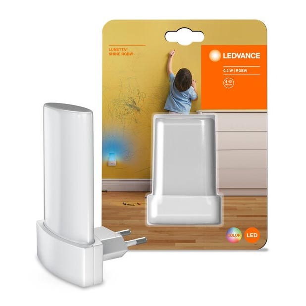Ledvance - LED RGB Нощна лампа със сензор LUNETTA LED/0,28W/230V