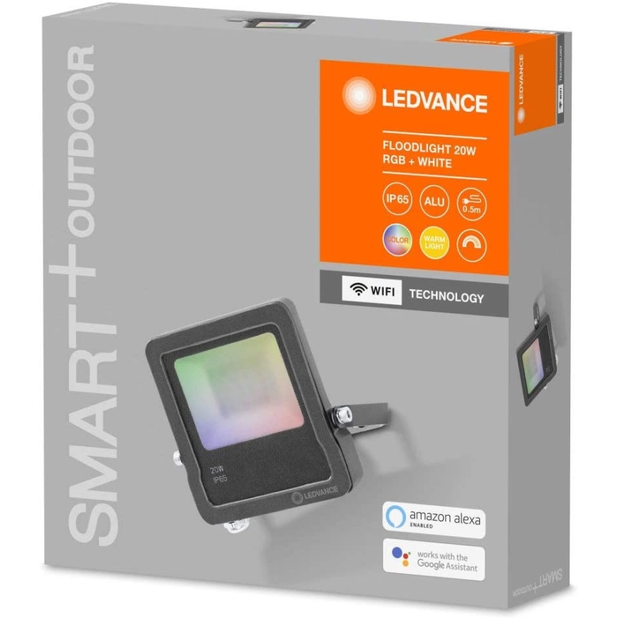 Ledvance - LED RGB Прожектор SMART+ FLOOD LED/20W/230V IP65 Wi-Fi