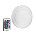 Ledvance - LED RGB регулируемо таванно осветително тяло LED/19W/230V + дистанционно управление