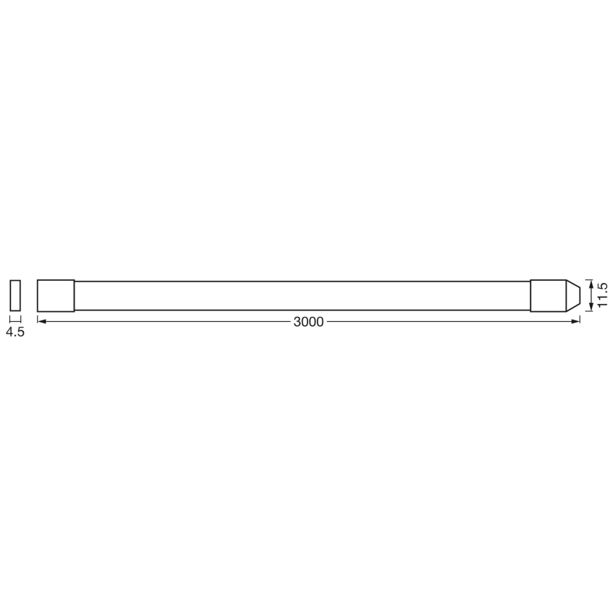 Ledvance - LED RGB+TW Димируем екстериорен лента FLEX 3 м LED/12,5W/230V 2700-6500K IP44 Wi-Fi