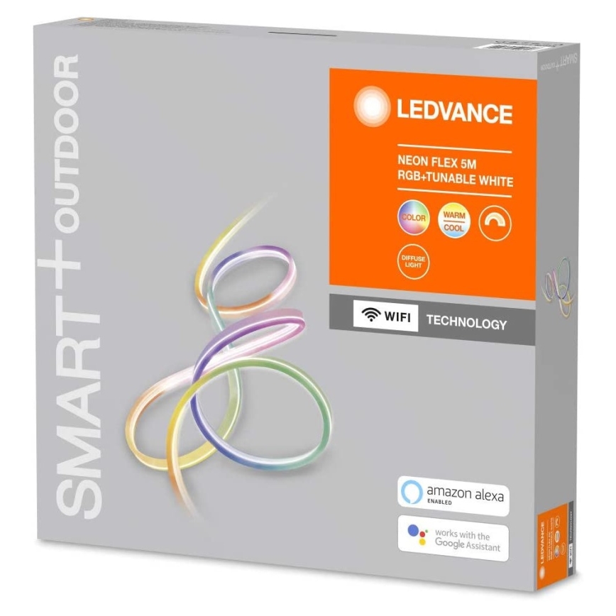 Ledvance - LED RGB+TW Димируем екстериорен лента SMART+ FLEX 5m LED/20W/230V 2700K-6500K IP44 Wi-Fi