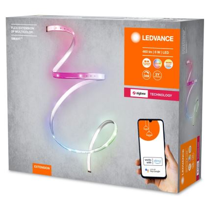 Ledvance - LED RGB+TW Разширение димируема лента SMART+ FLEX 1,2 м LED/6W/12V