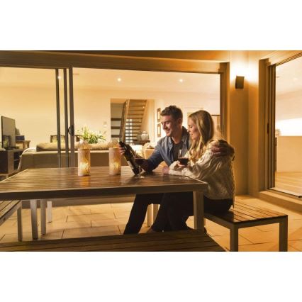 Ledvance - LED RGB външна стенна лампа SMART + CURVE LED / 9W / 230V IP44