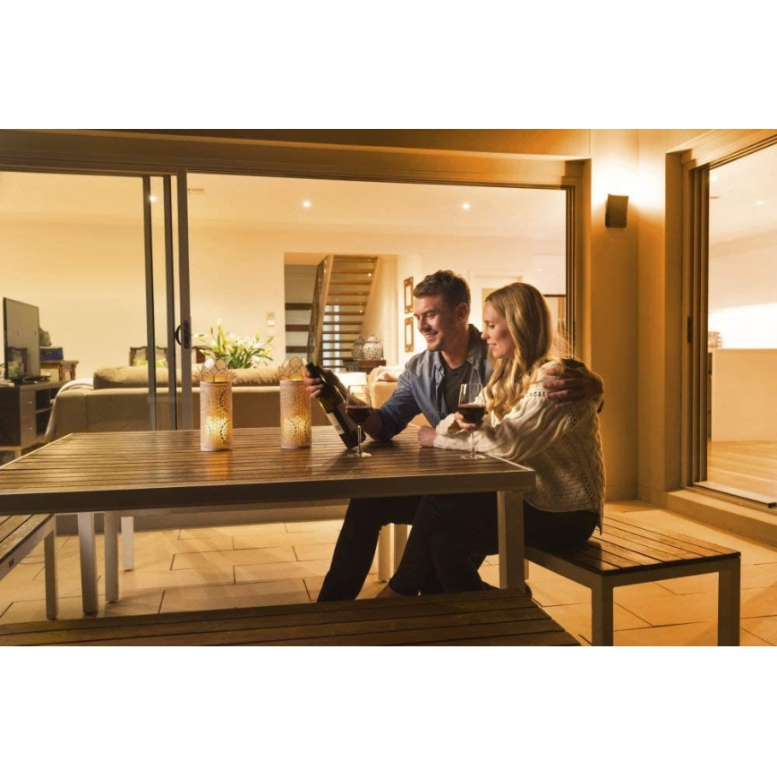 Ledvance - LED RGB външна стенна лампа SMART + CURVE LED / 9W / 230V IP44