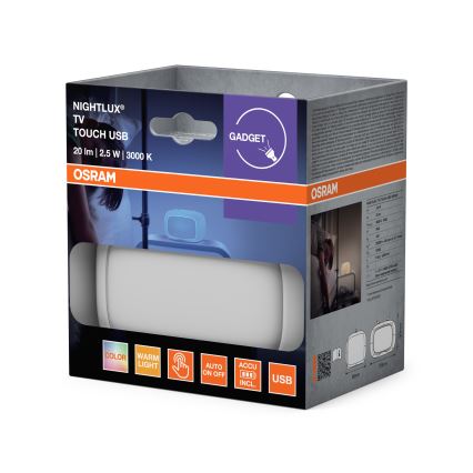 Ledvance - LED RGBW детска сензорна нощна лампичка TOUCH LED/2,5W/5V