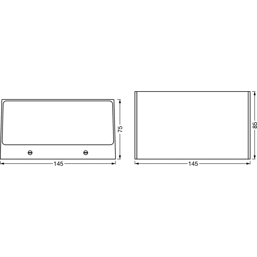 Ledvance - LED RGBW Димируем екстериорен аплик SMART+ BRICK LED/14W/230V Wi-Fi IP44