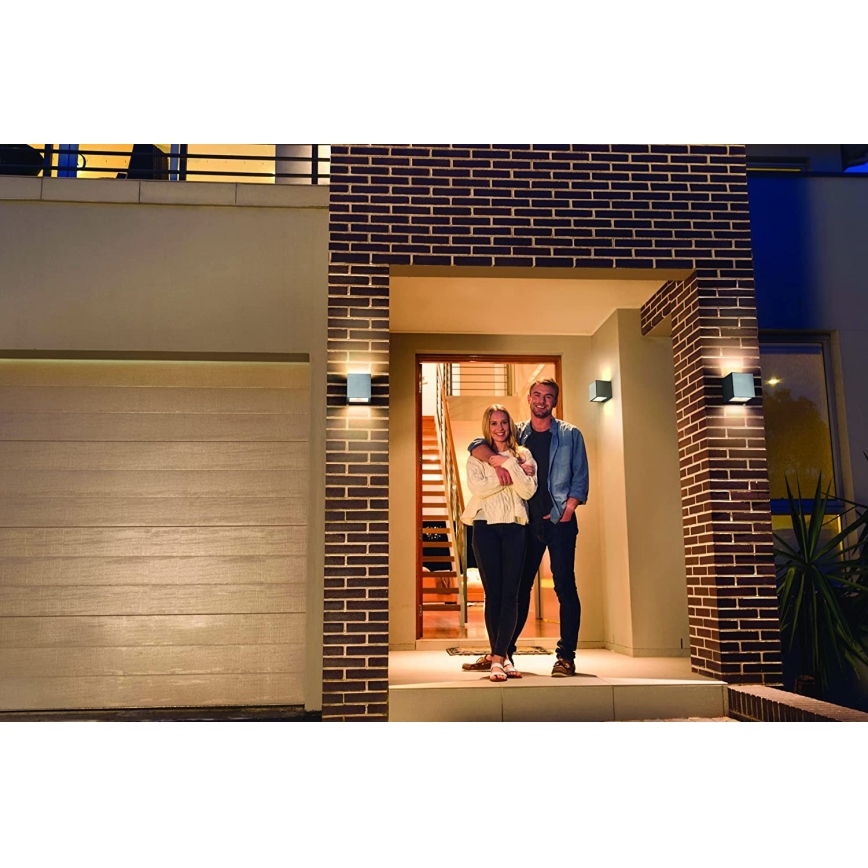 Ledvance - LED RGBW Димируем екстериорен аплик BRICK LED/14W/230V Wi-Fi IP44