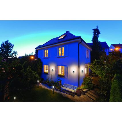 Ledvance - LED RGBW Димируем екстериорен аплик SMART+ PIPE LED/10W/230V Wi-Fi IP44