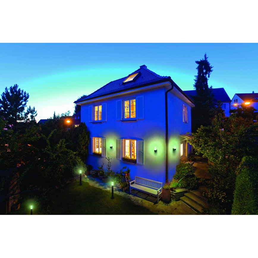Ledvance - LED RGBW Димируем екстериорен аплик SMART+ PIPE LED/10W/230V Wi-Fi IP44