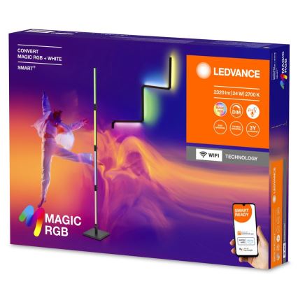 Ledvance - LED RGBW Димируем лампион 2в1 SMART+ MAGIC LED/24W/230V Wi-Fi