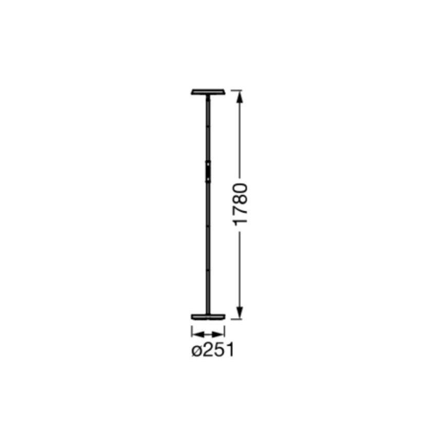 Ledvance - LED RGBW Димируем лампион SMART+ FLOOR LED/13,5W/230V 2700-5000K Wi-Fi