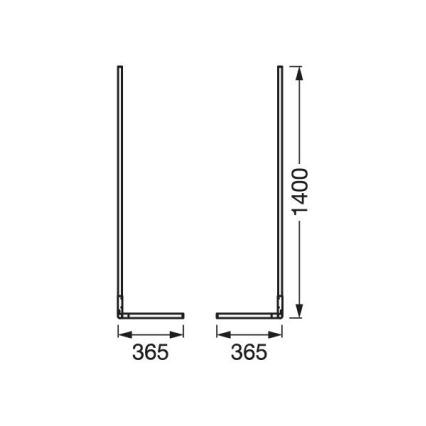 Ledvance - LED RGBW Димируем лампион SMART+ FLOOR LED/14W/230V 2700-6500K Wi-Fi + дистанционно