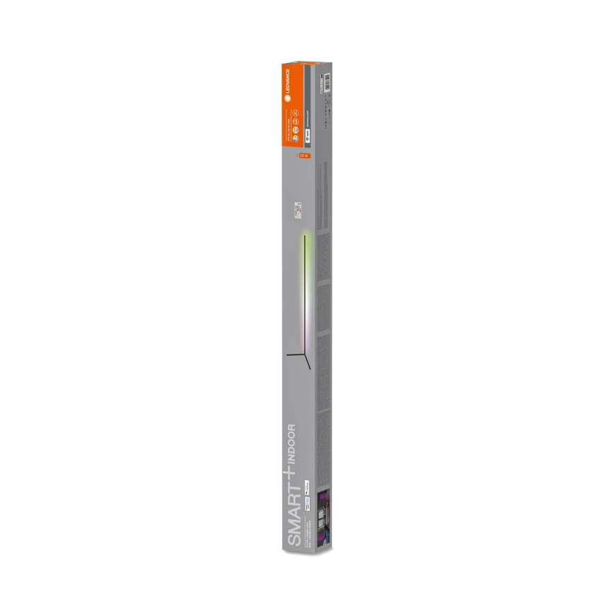 Ledvance - LED RGBW Димируем лампион SMART+ FLOOR LED/20W/230V 2700-6500K Wi-Fi черен + дистанционно