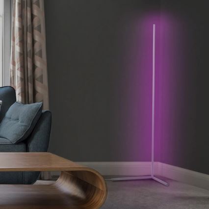 Ledvance - LED RGBW Димируем лампион SMART+ FLOOR LED/20W/230V 2700-6500K Wi-Fi бял + дистанционно