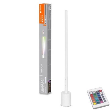 Ledvance - LED RGBW Димируем лампион SMART+ FLOOR LED/8W/230V 2700-6500 Wi-Fi бял + дистанционно