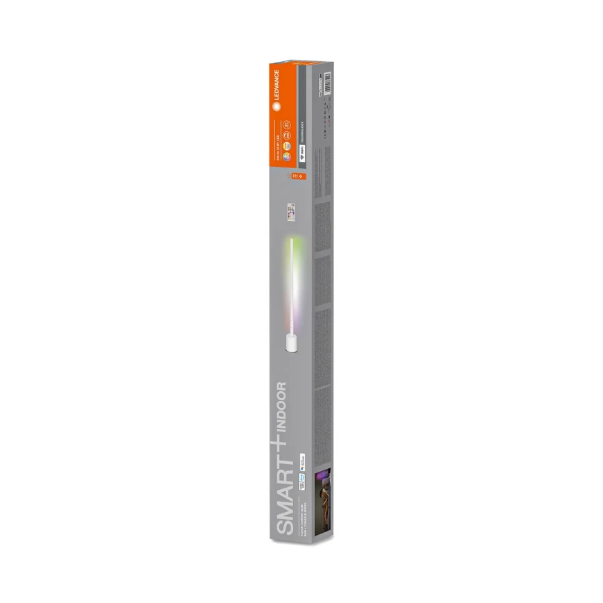 Ledvance - LED RGBW Димируем лампион SMART+ FLOOR LED/8W/230V 2700-6500 Wi-Fi бял + дистанционно