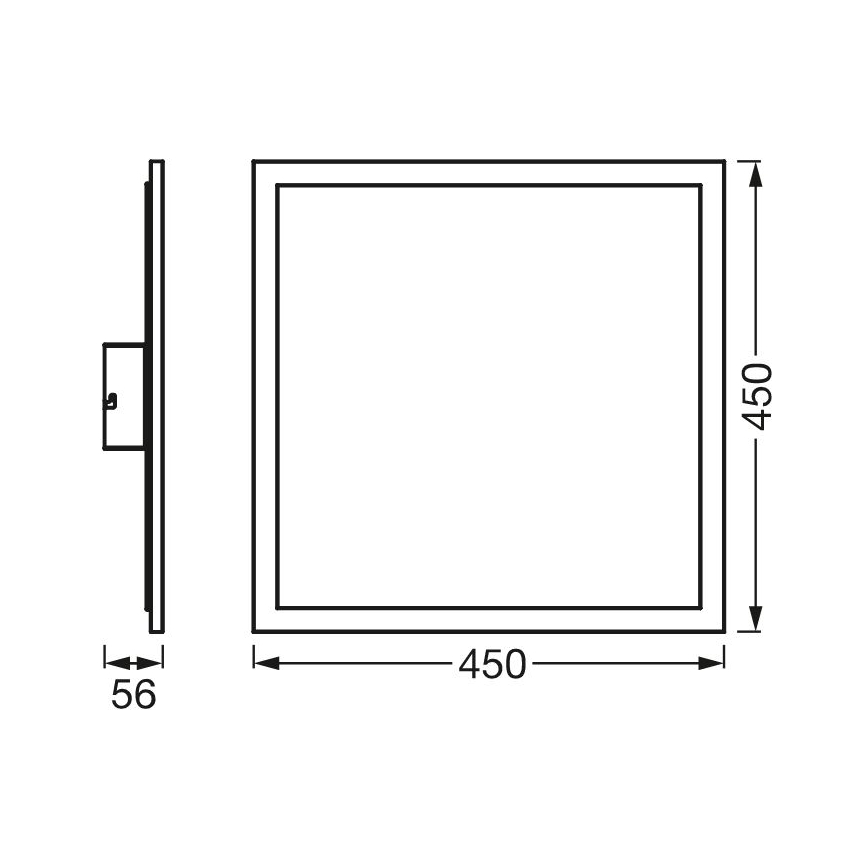 Ledvance - LED RGBW Димируем панел SMART+ PLANON LED/28W/230V 3000-6500K Wi-Fi + дистанционно