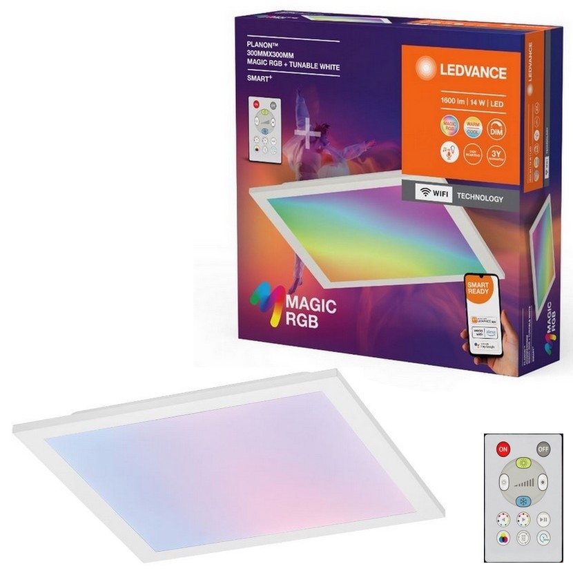 Ledvance - LED RGBW Димируем плафон SMART+ MAGIC LED/14W/230V 2700-6500K Wi-Fi + дистанционно управление
