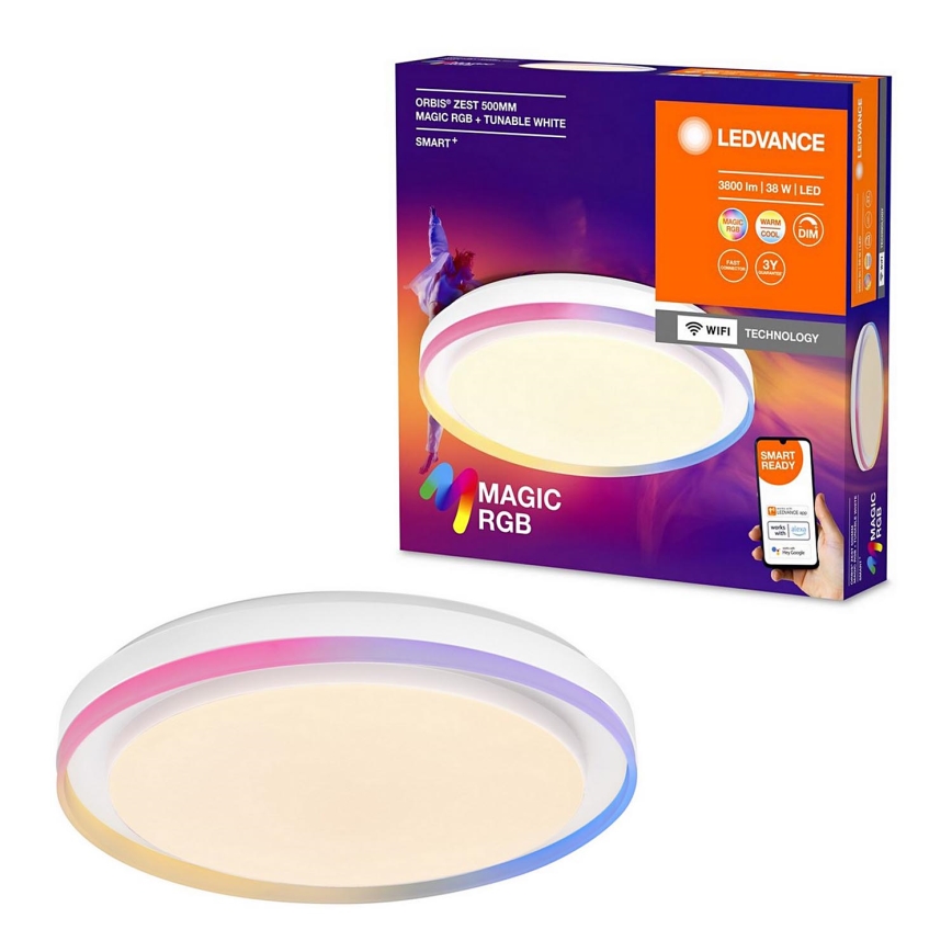 Ledvance - LED RGBW Димируем плафон SMART+ MAGIC LED/38W/230V  2700-6500K Wi-Fi