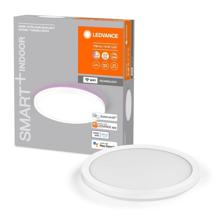 Ledvance - LED RGBW Димируем плафон SMART+ ORBIS LED/19W/230V 2700-6500K Wi-Fi