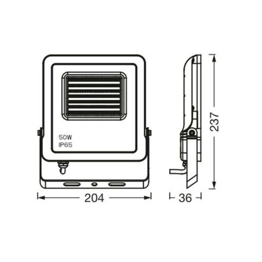 Ledvance - LED RGBW Димируем екстериорен прожектор SMART+ FLOODLIGHT LED/50W/230V IP65 Wi-Fi