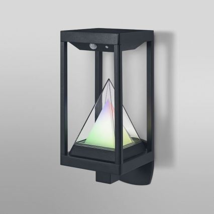 Ledvance - LED RGBW Димируем соларен аплик със сензор SMART+ ALPS LED/6W/3,7V 3000K IP44