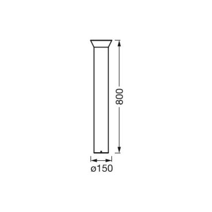 Ledvance - LED RGBW Димируема екстериорна лампа SMART+ ECLIPSE LED/10W/230V IP44 Wi-Fi